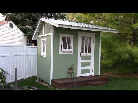 How to Convert Your Shed into a Potting Shed 3